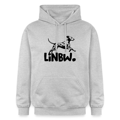 LiNBW. Hoodie Black Edition - Hellgrau meliert