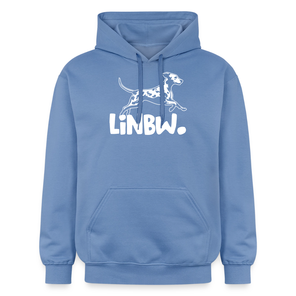 LiNBW. Hoodie White Edition - Carolina Blue