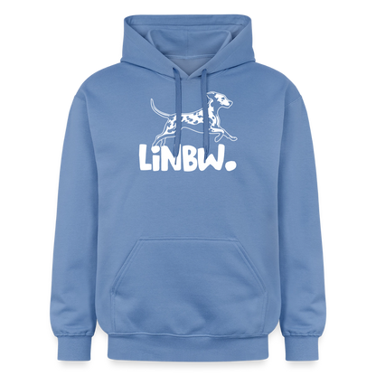 LiNBW. Hoodie White Edition - Carolina Blue