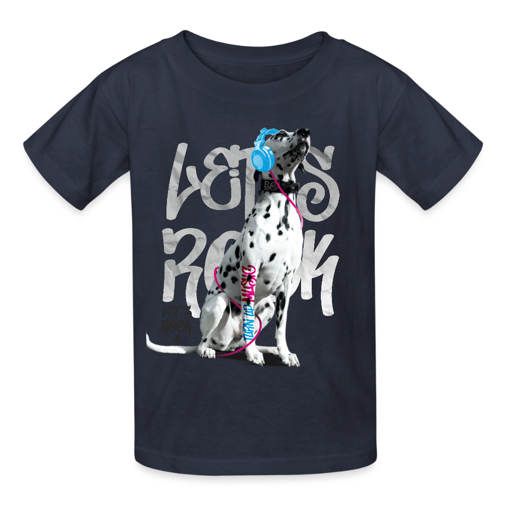 Boa's T-Shirt Let's Rock - Navy