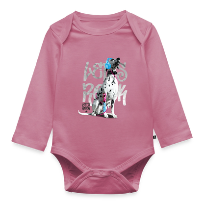 Boa´s Langarm-Body Let´s Rock - Mauve