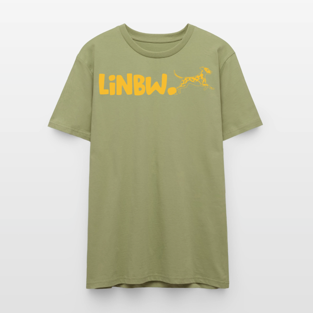 LiNBW. Unisex T-Shirt Premium Crew Yellow Edition Life is not just black and white - LiNBW.