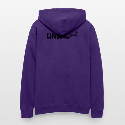 Life is not just black and white Hoodie Black Edition - Lila