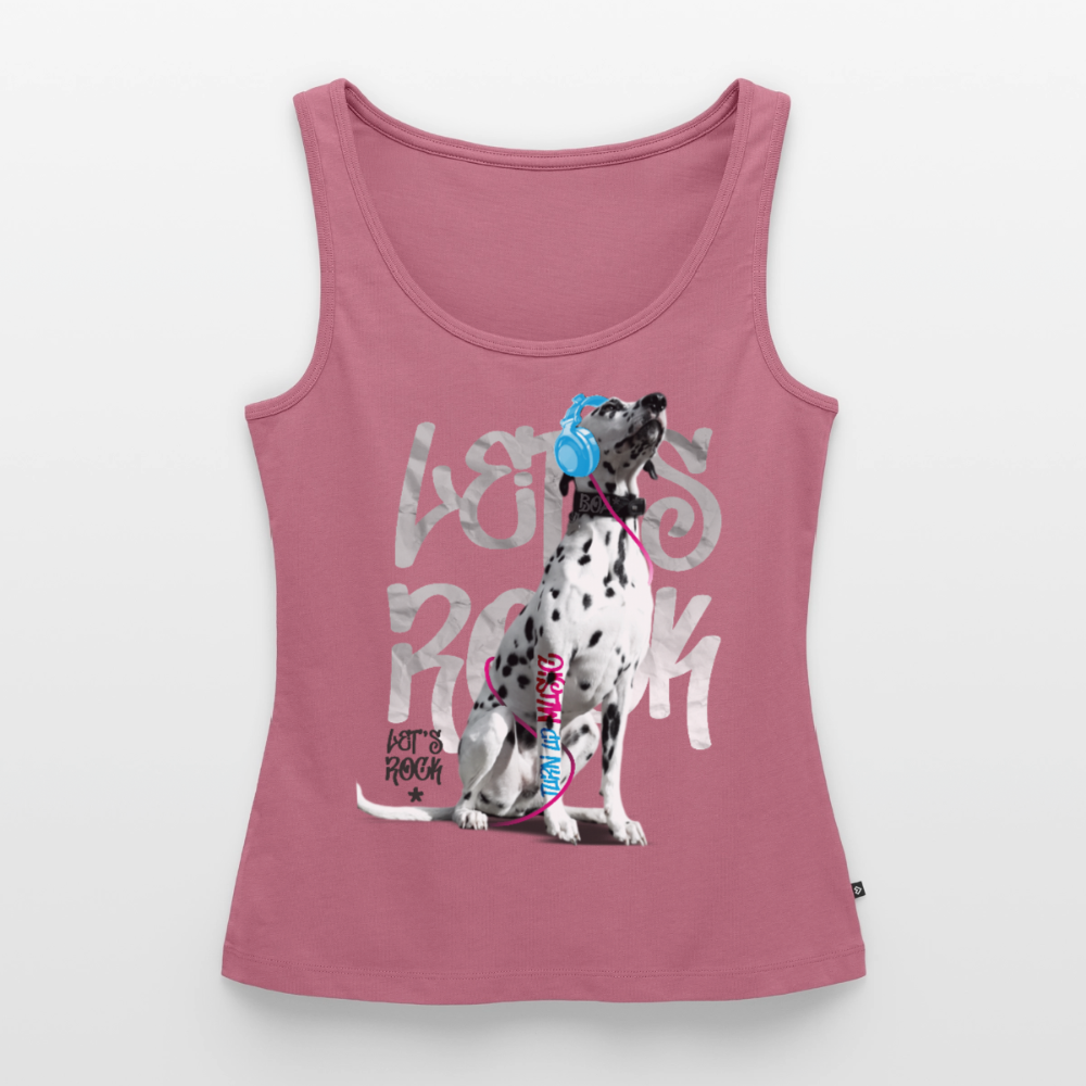 Boa´s Tank Top Premium Let´s Rock - Mauve