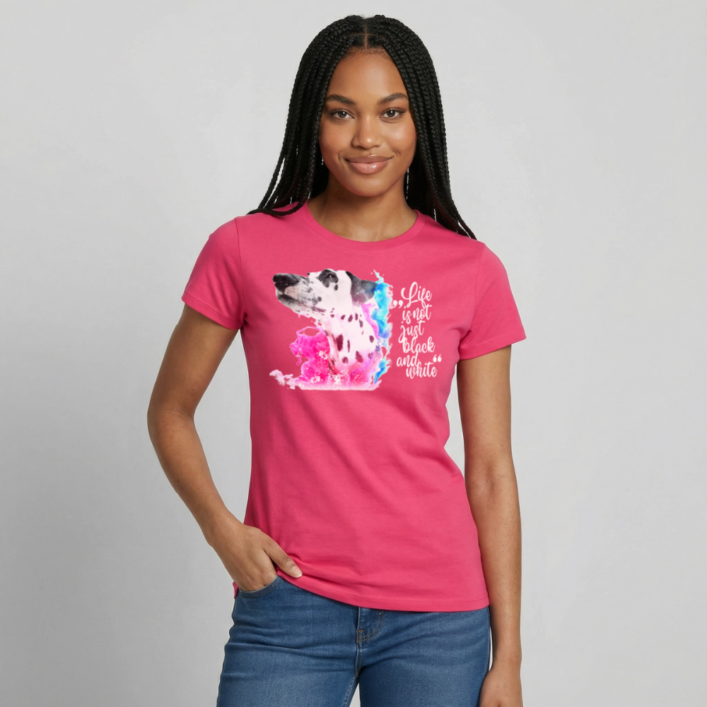 Boa's T-Shirt Splash White Edition Life is not just black and white - Azalea