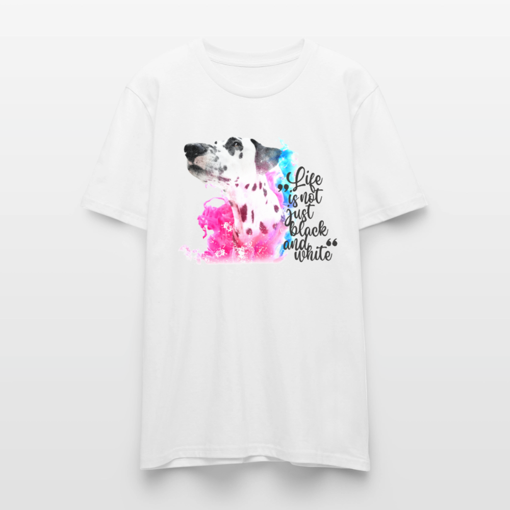 Boa's Unisex T-Shirt Premium Splash Black Edition Life is not just black and white - LiNBW.