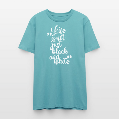Life is not just black and white Unisex T-Shirt Premium White Edition - LiNBW.