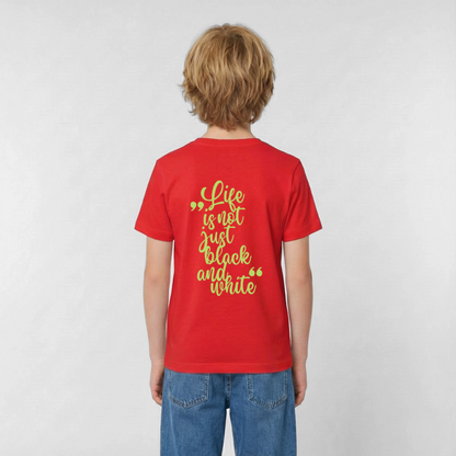 LiNBW. Crew T-Shirt Green Edition Life is not just black and white - LiNBW.