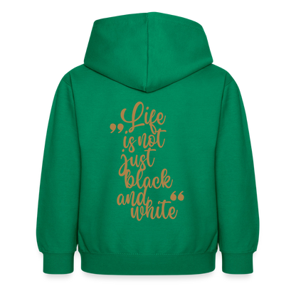 LiNBW. Crew Hoodie Life is not just black and white Edition Brown - LiNBW.