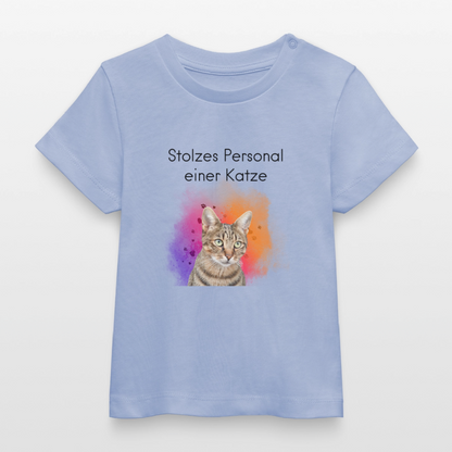 Pedro's T-Shirt Stolzes Personal einer Katze Black Edition - LiNBW.