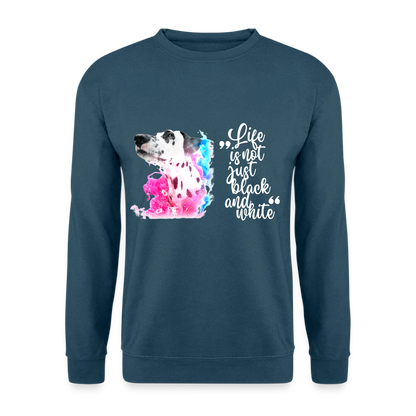 Boa's Classic Pullover Splash Life is not just black and white Edition White - LiNBW.