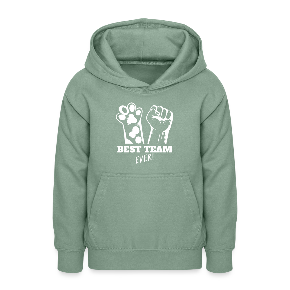 Teenager Hoodie - Graugrün
