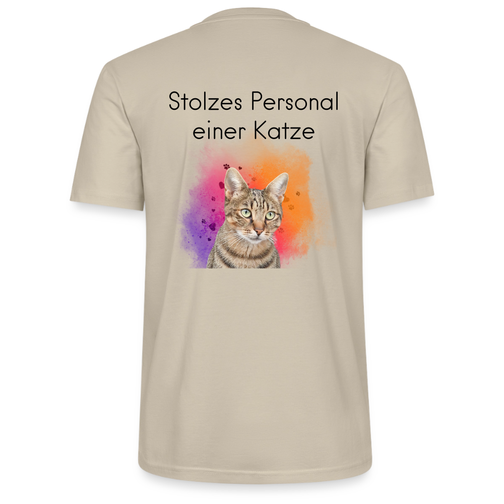 Pedro's Unisex T-Shirt Premium CAT DAD Black Edition Stolzes Personal einer Katze - LiNBW.