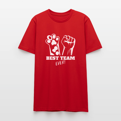 Best Team Ever Unisex T-Shirt Premium White Edition - LiNBW.