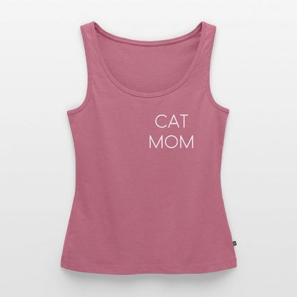 Pedro´s Tank Top Premium Stolzes Personal einer Katze CAT MOM Black Edition - Mauve