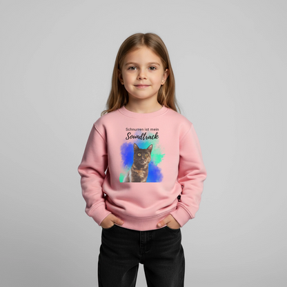 Nala's Pullover Schnurren ist mein Soundtrack Black Edition - LiNBW.