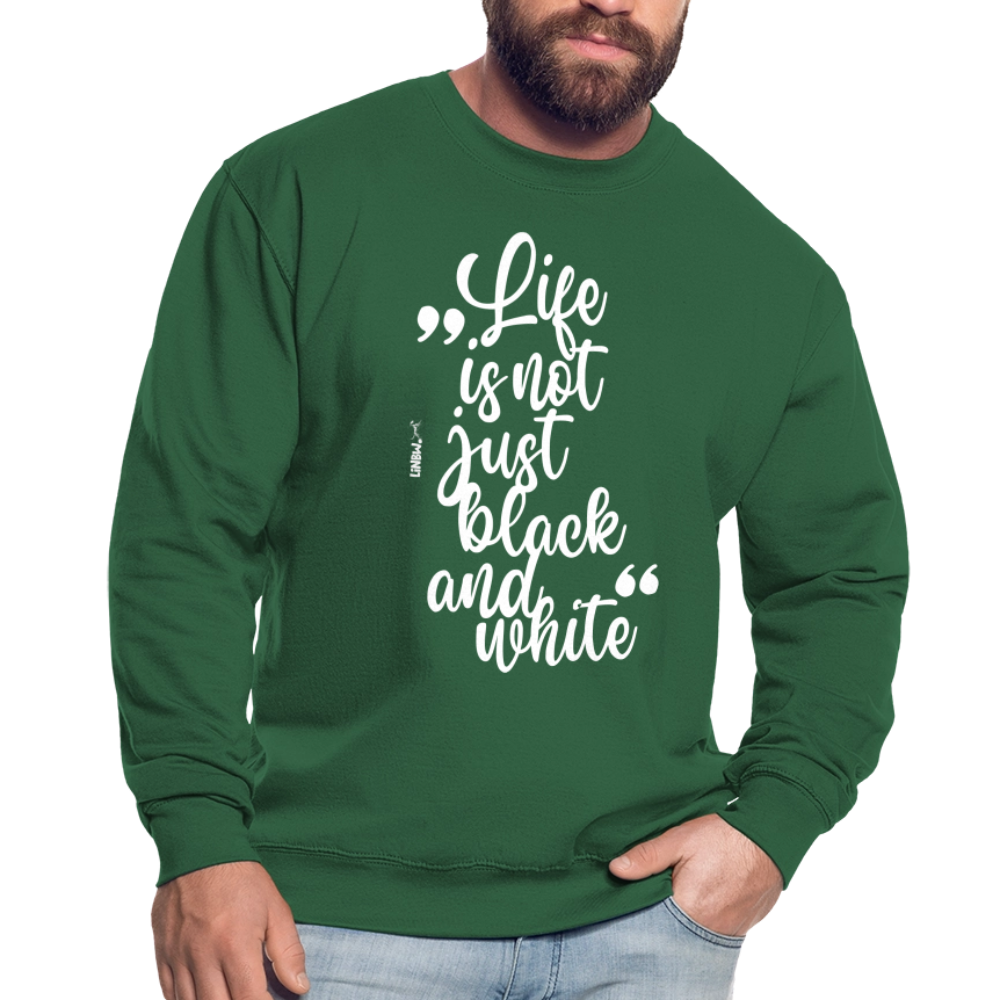 Life is not just black and white Classic Pullover White Edition - LiNBW.