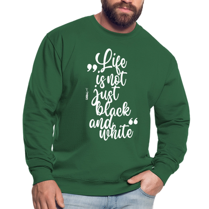 Life is not just black and white Classic Pullover White Edition - LiNBW.
