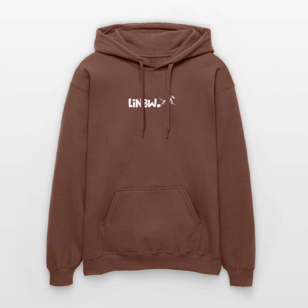 LiNBW. Crew Hoodie White Edition Life is not just black and white - Kakao