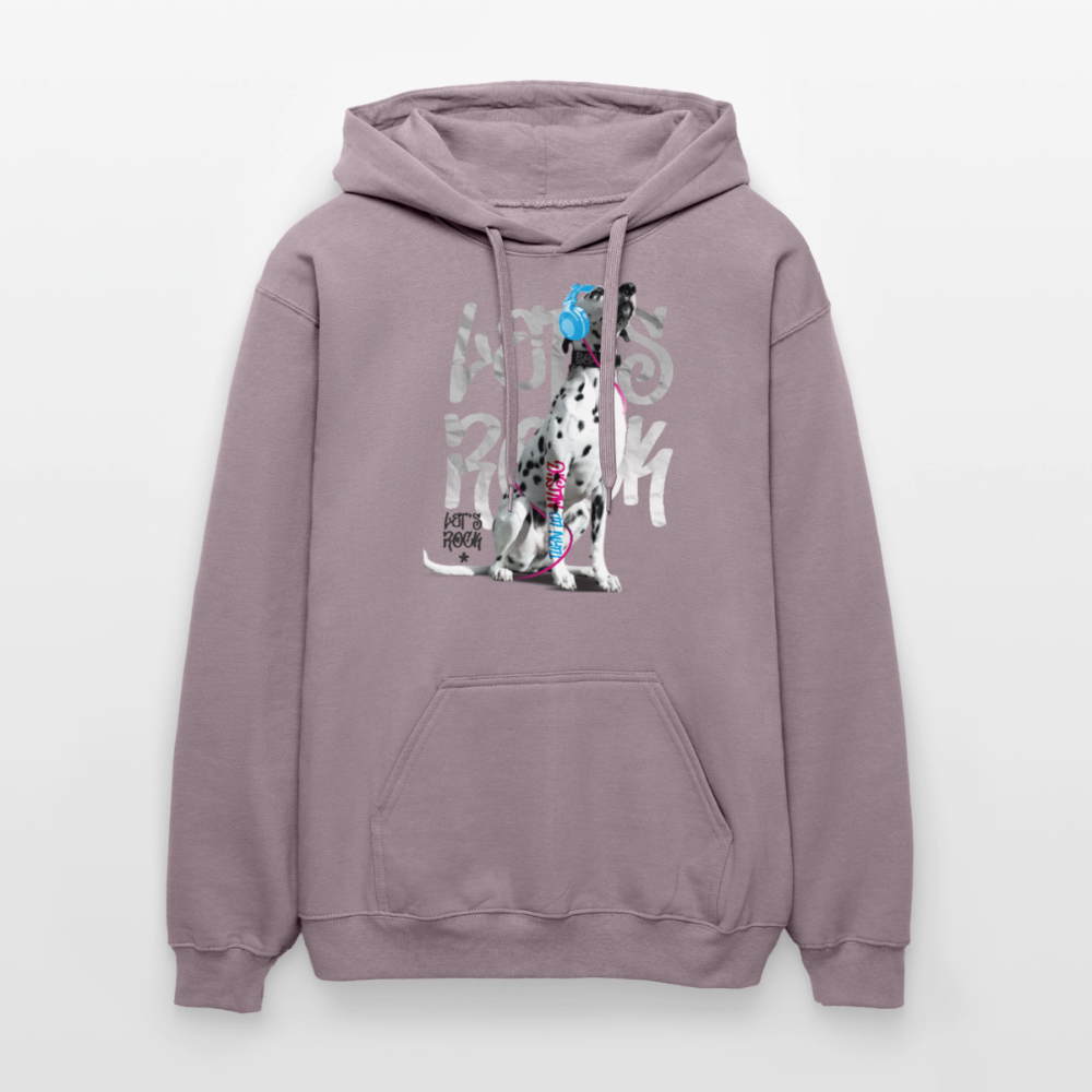 Boa's Hoodie Let's Rock - Lilagrau 