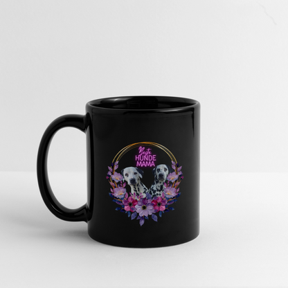 Cayman´s und Dexter´s Keramiktasse Beste Hundemama Black Edition - Schwarz