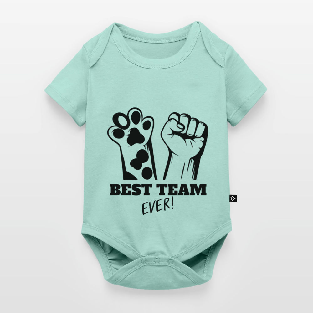 Best Team Ever Kurzarm-Body Black Edition - LiNBW.