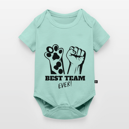 Best Team Ever Kurzarm-Body Black Edition - LiNBW.