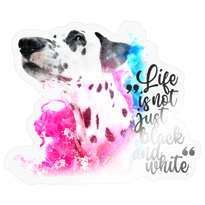 Boa´s Sticker Splash Edition Life is not just black and white - LiNBW.