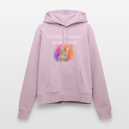 Pedro's Hoodie Stolzes Personal einer Katze White Edition - Altrosa