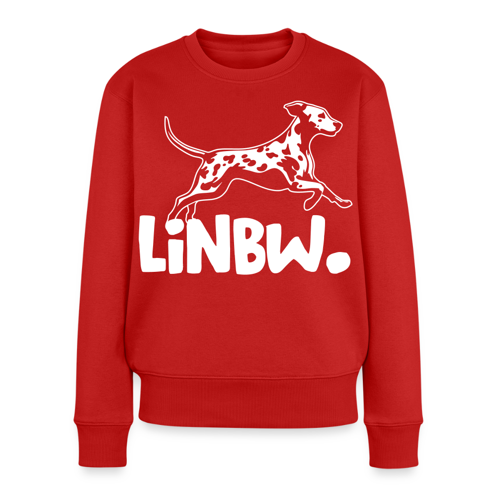 LiNBW. Pullover White Edition - Rot