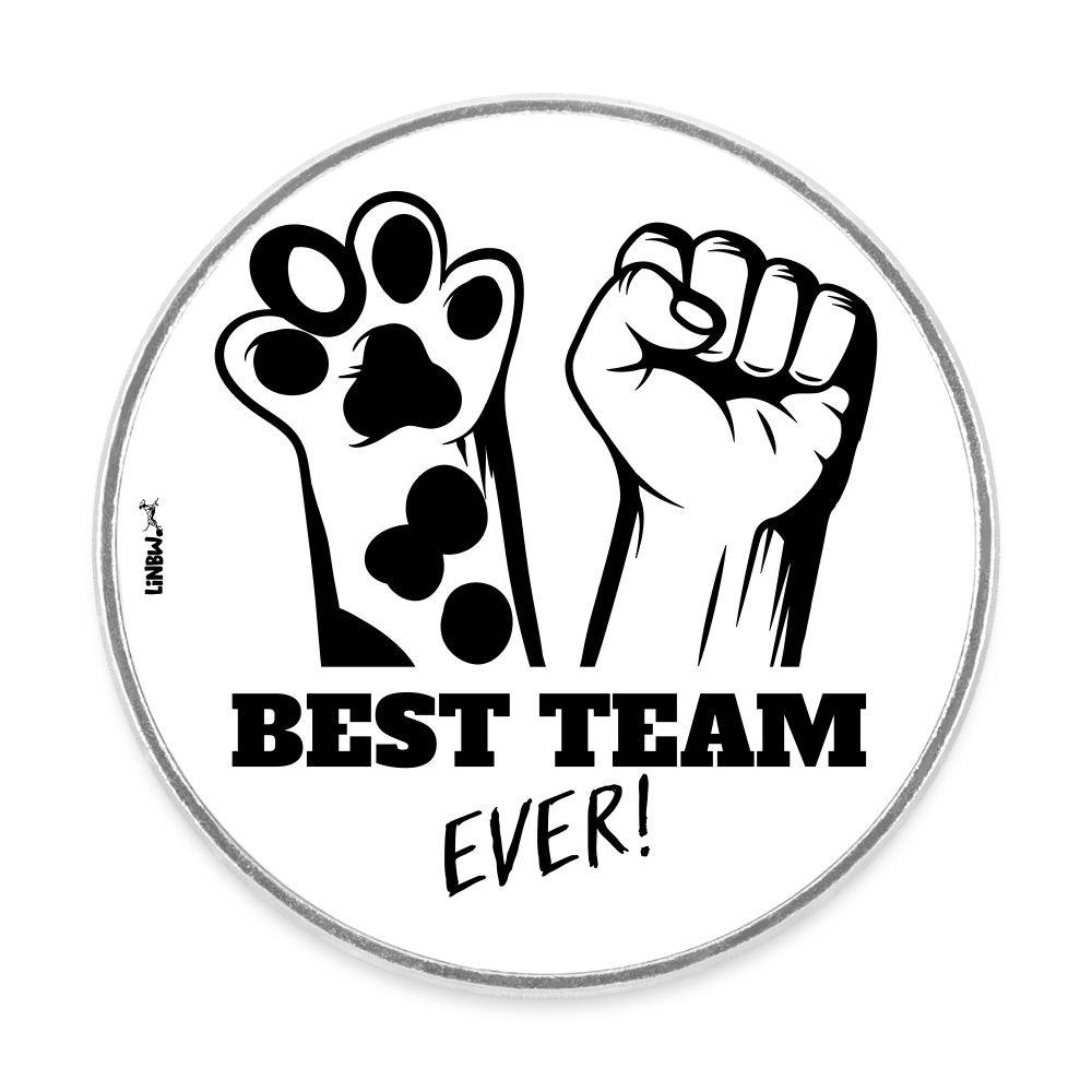 Best Team Ever Magnet - Weiß