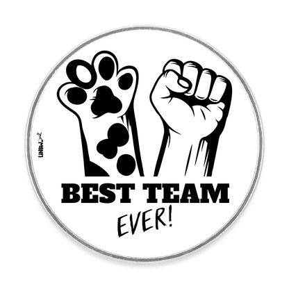 Best Team Ever Magnet - Weiß