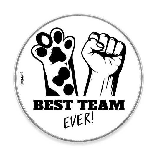 Best Team Ever Magnet - Weiß