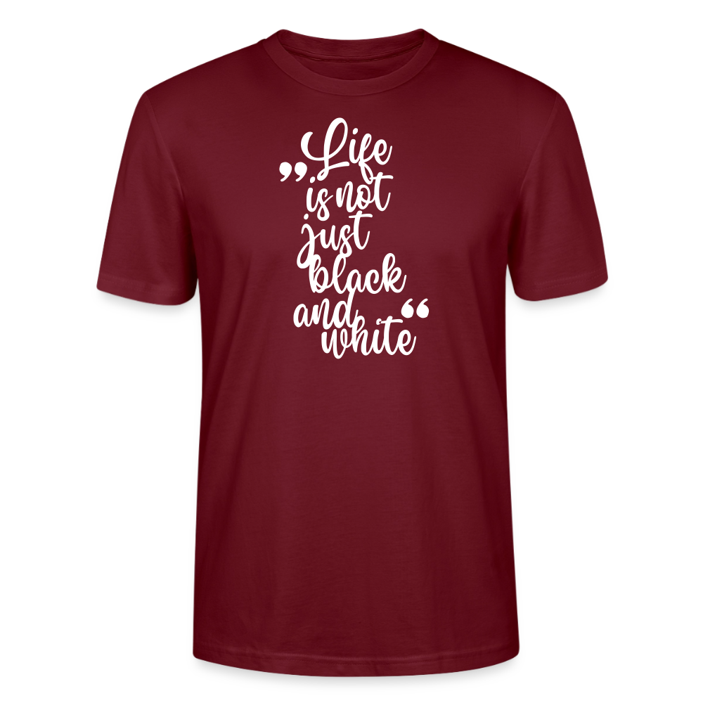 Life is not just black and white Unisex T-Shirt Premium White Edition - LiNBW.