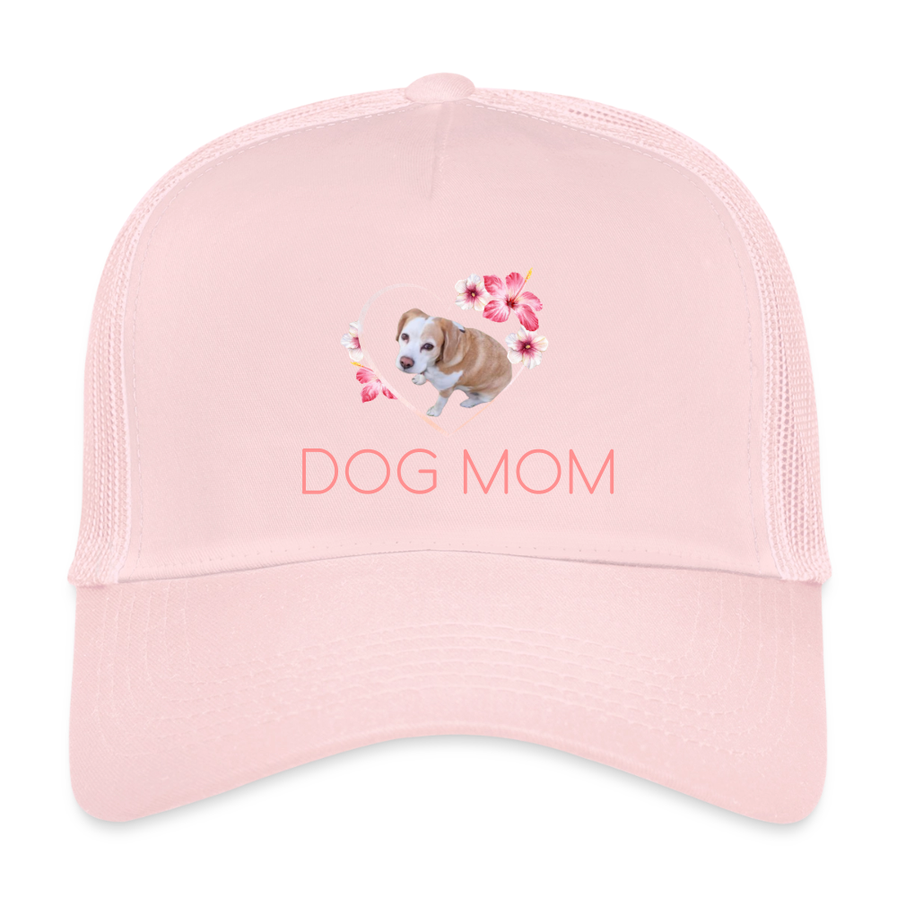 Luna´s Trucker Cap DOG MOM - Hellrosa