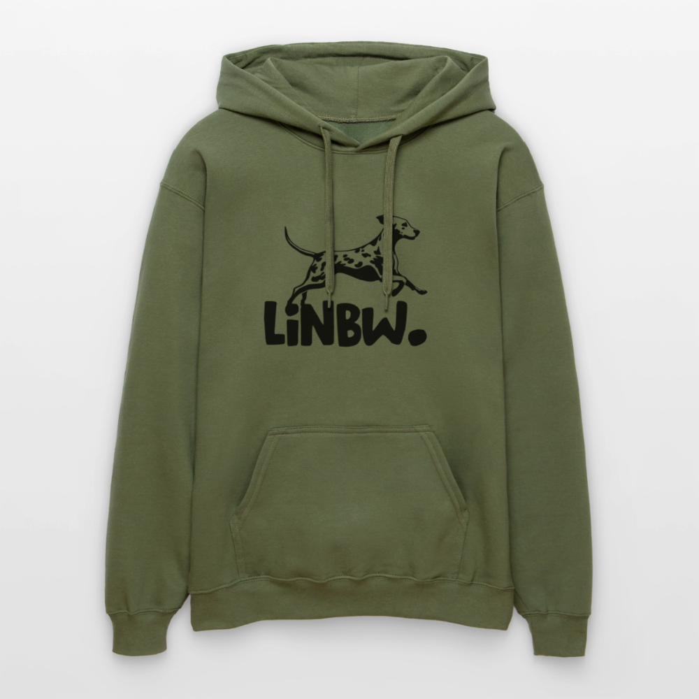 LiNBW. Hoodie Black Edition - Militärgrün