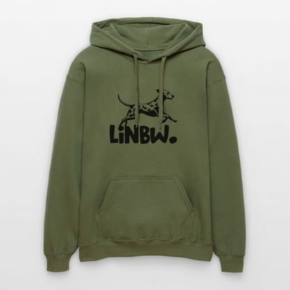 LiNBW. Hoodie Black Edition - Militärgrün