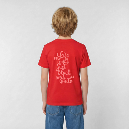 LiNBW. Crew T-Shirt Pink Edition Life is not just black and white - LiNBW.