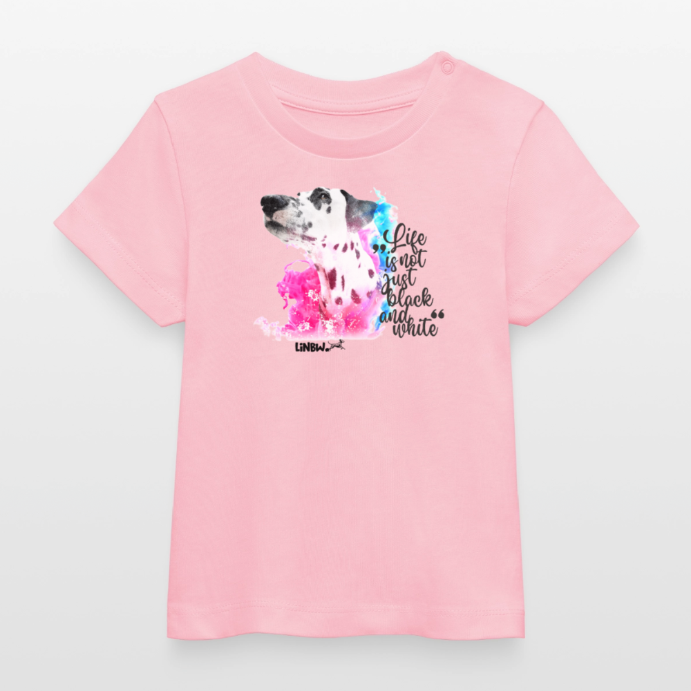 Boa's T-Shirt Splash Life is not just black and white Edition Black - Hellrosa