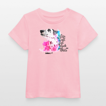 Boa's T-Shirt Splash Life is not just black and white Edition Black - Hellrosa