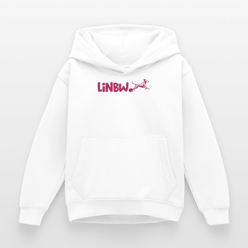 LiNBW. Crew Hoodie Life is not just black and white Edition Pink - LiNBW.