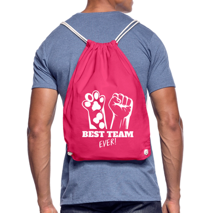 Best Team Ever Turnbeutel White Edition - LiNBW.