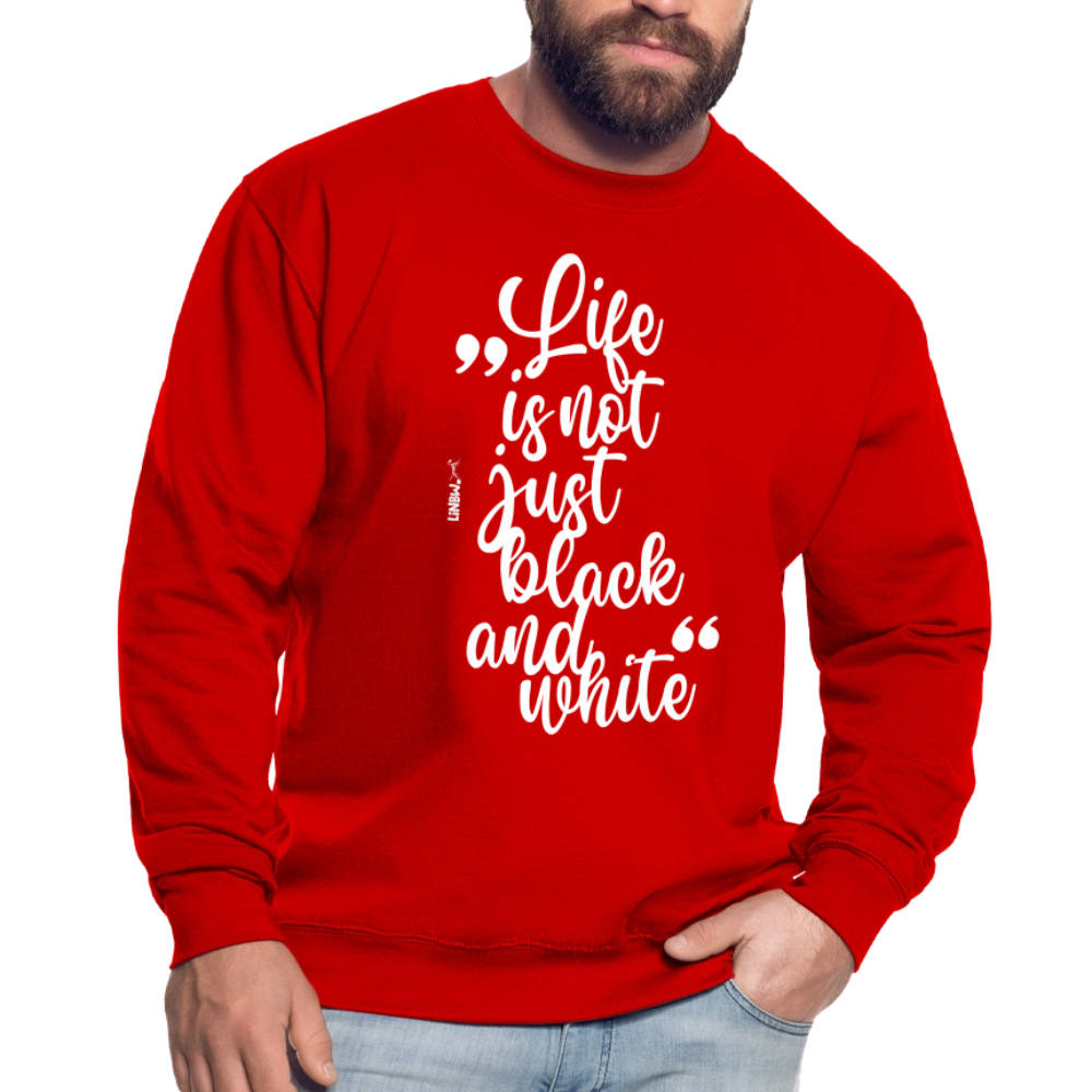 Life is not just black and white Classic Pullover White Edition - LiNBW.