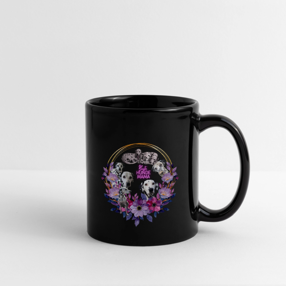 Vinaya´s, Bayala´s und Lenya´s Keramiktasse Beste Hundemama Black Edition - Schwarz