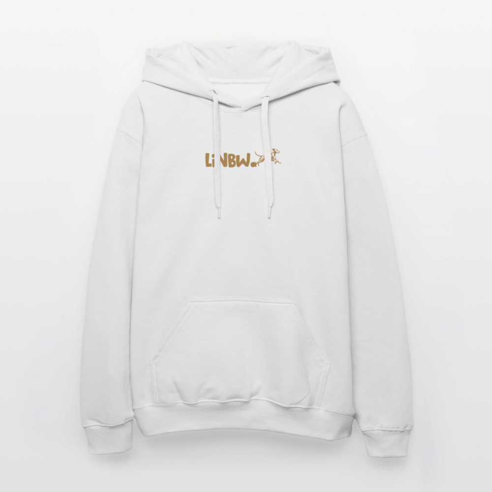 LiNBW. Crew Hoodie Brown Edition Life is not just black and white - Weiß