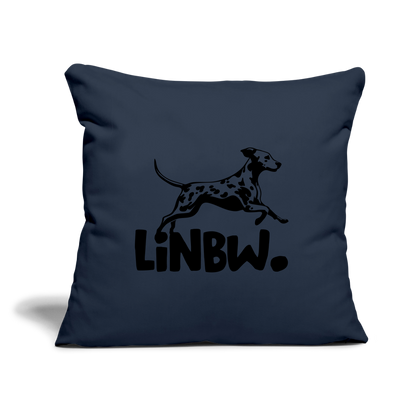 LiNBW. Kissen Black Edition - Navy