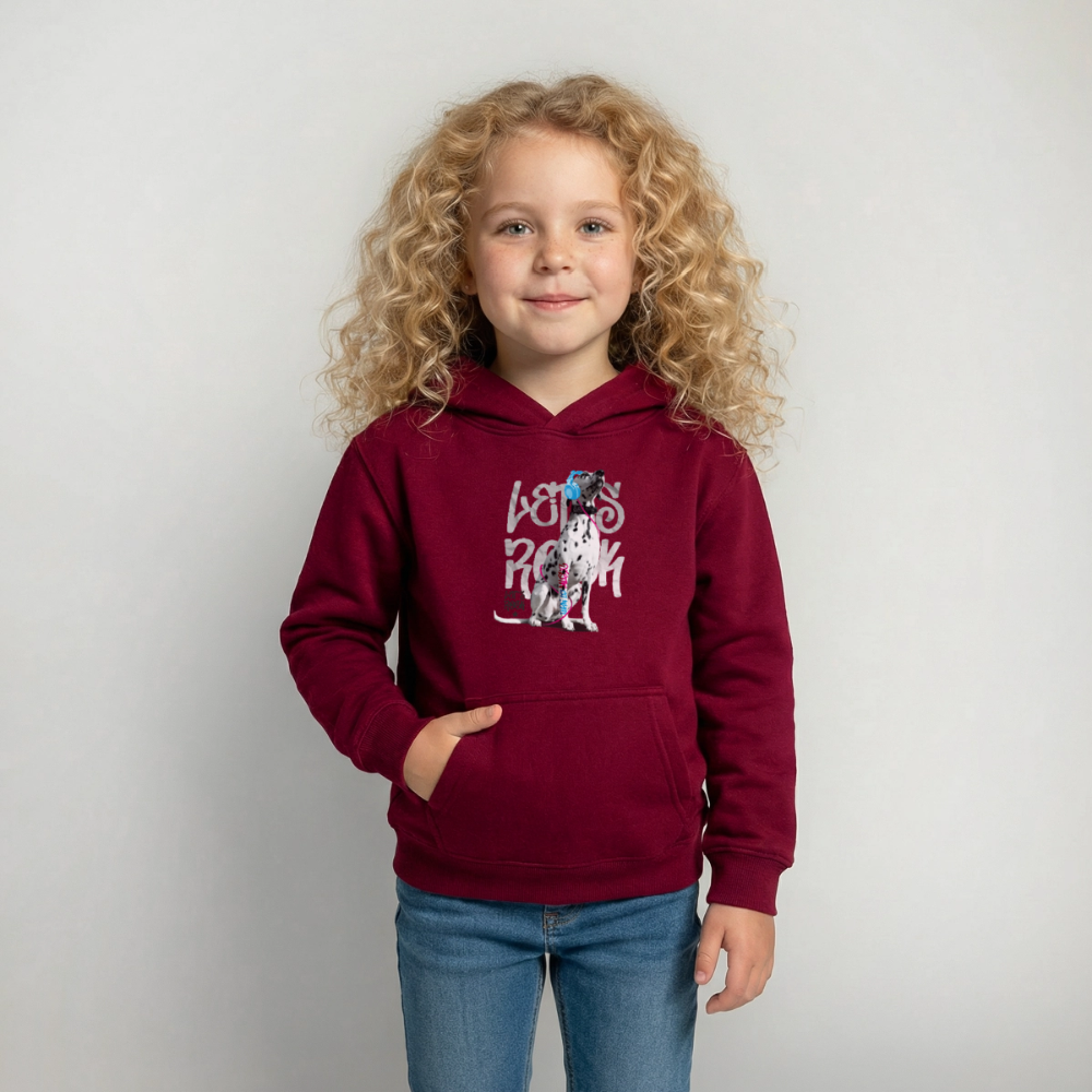 Boa's Hoodie Let's Rock - Bordeaux