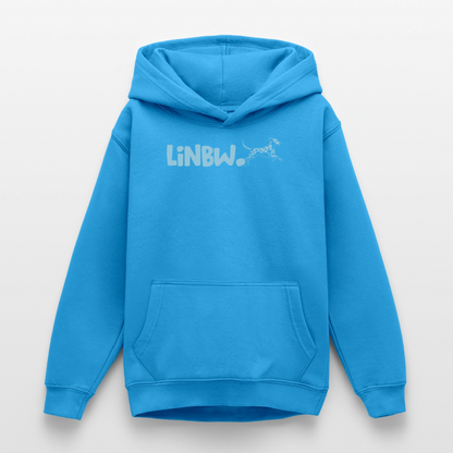 LiNBW. Crew Hoodie Life is not just black and white Edition Blue - LiNBW.