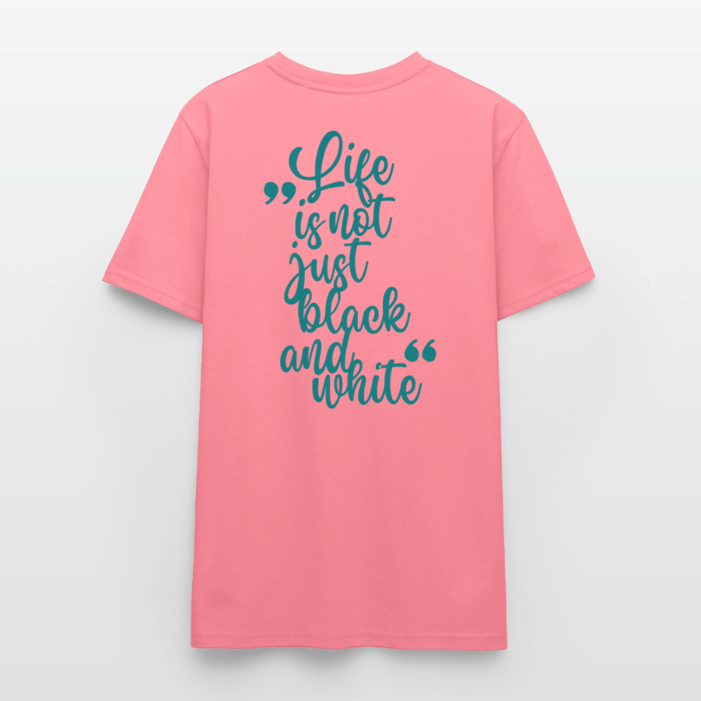 LiNBW. Unisex T-Shirt Premium Crew Blue Edition Life is not just black and white - LiNBW.