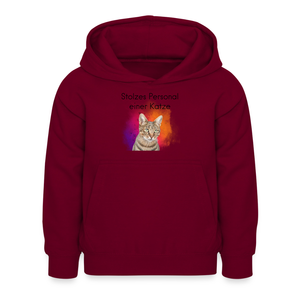Pedro's Hoodie Stolzes Personal einer Katze Black Edition - LiNBW.